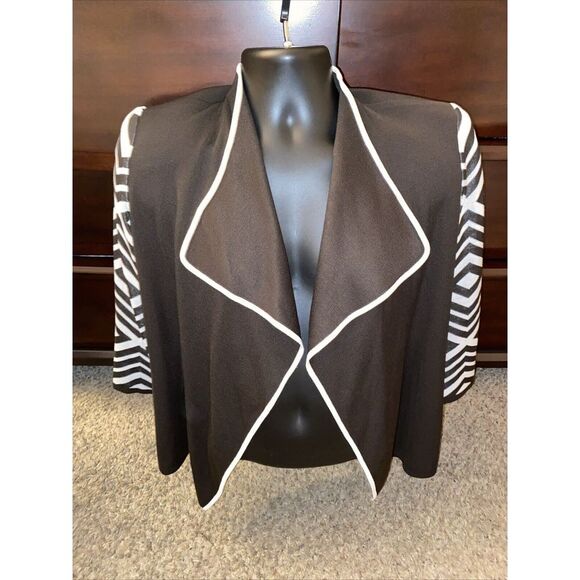 Misook Brown Open Cardigan Women's Size Small‎ - Picture 1 of 6